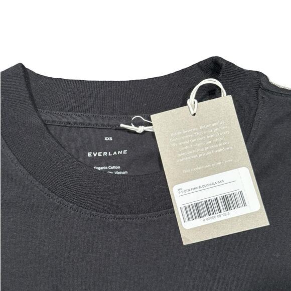 *SOLD* NWT! Everlane The Premium Weight Relaxed Oversize Tee - Size XXS - Picture 10 of 10